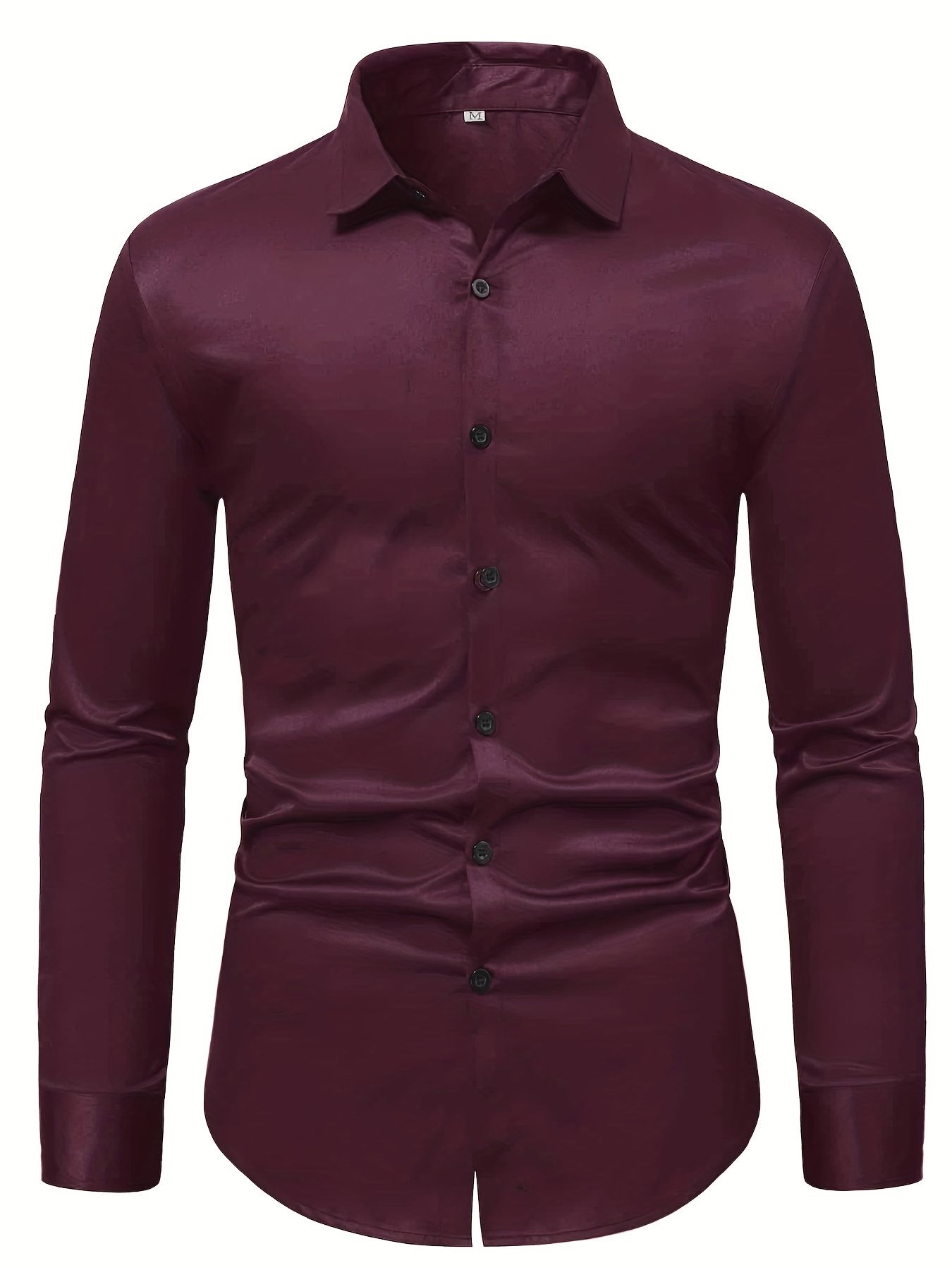 Men's Formal Classic Design Button Shirt Male Clothes Spring - Temu Canada