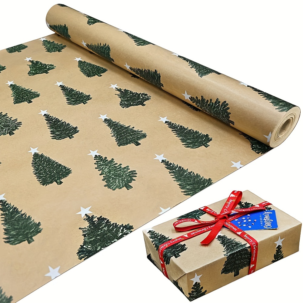 Star Rouleau de papier cadeau 70 cm x 2 m - Couleur unie - Pour Noël - Doré  brillant : : Cuisine et Maison