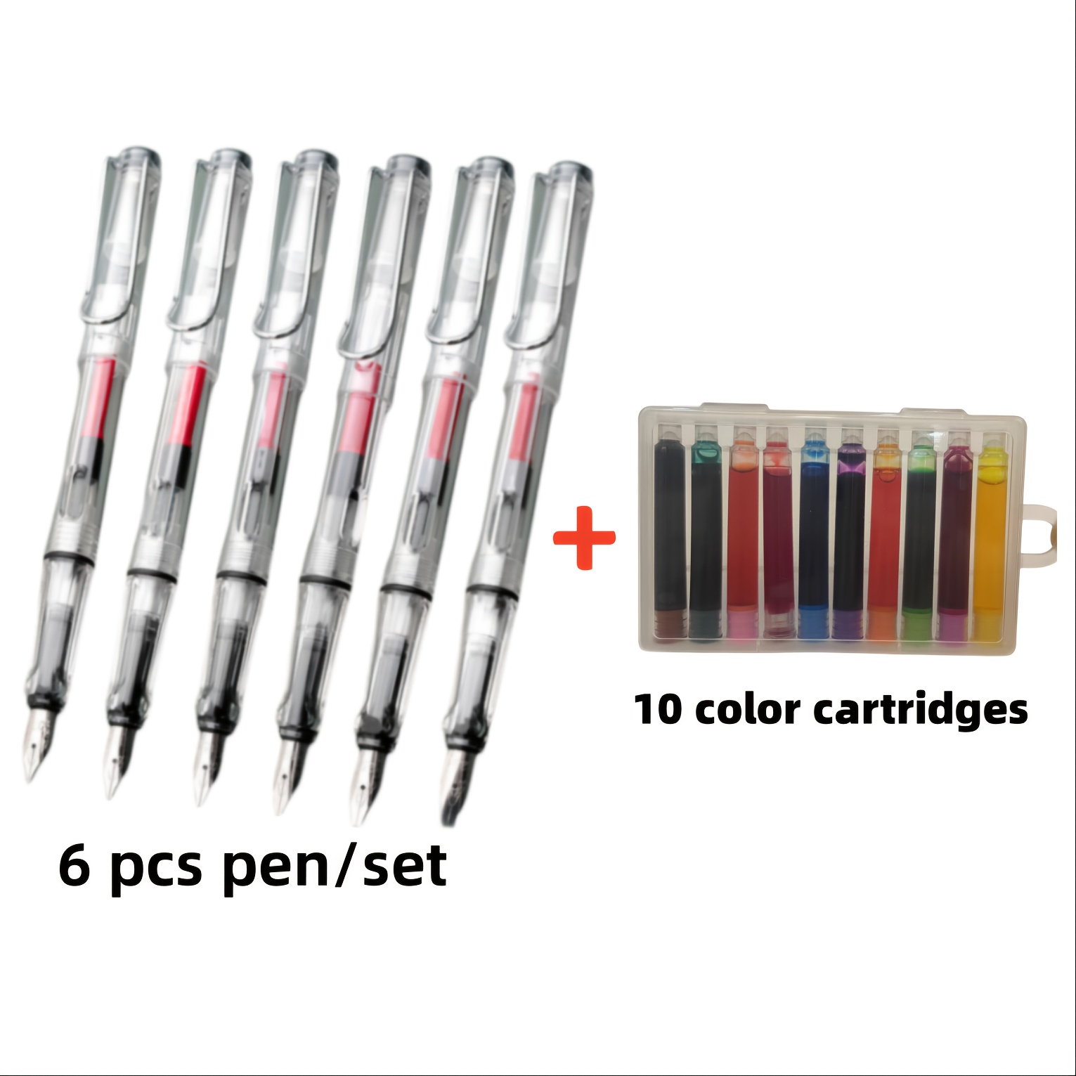 Penna stilografica per calligrafia parallela penna a inchiostro artistico  trasparente gotico arabo Italic 0.7/1.1/1.5/1.9/2.5/2.9mm Nib forniture per  ufficio - AliExpress