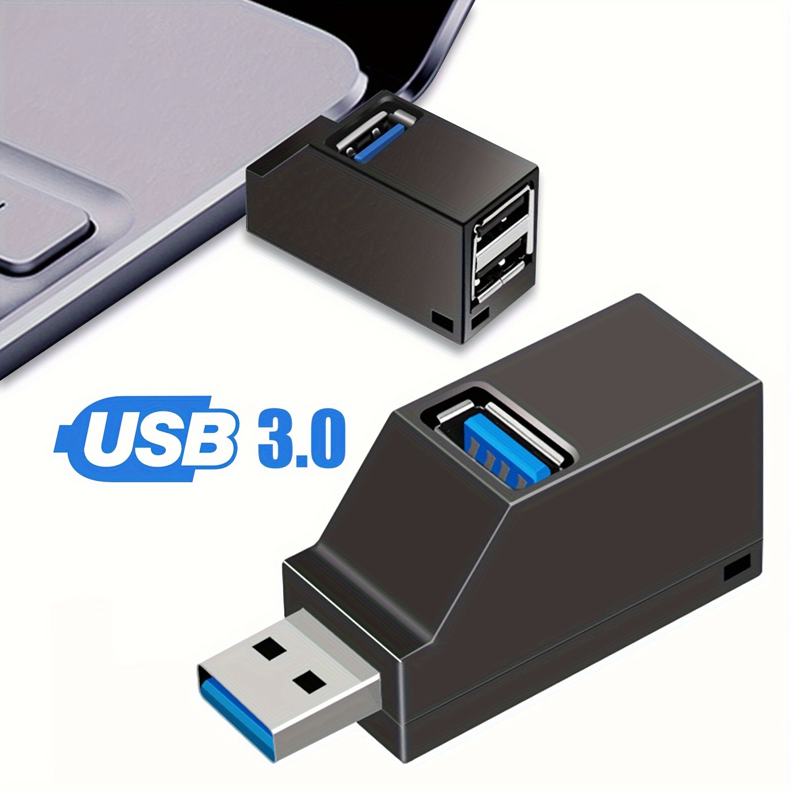 Usb 3.0 3 Port Hub Data Hub For Pc And Other Usb 3.0 Compliant