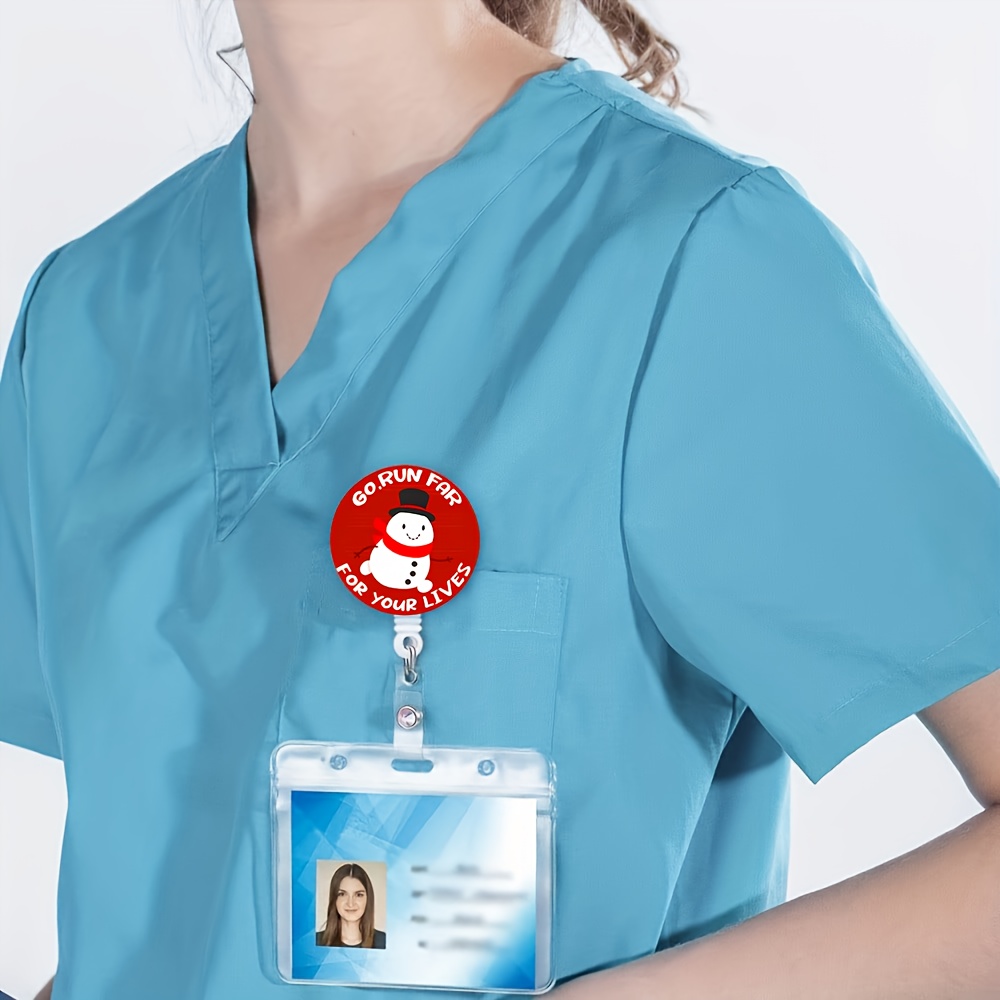 Porta Badge Retrattile Con Clip ID Divertente Per Infermieri, Cartellino  Nome Carino Per Studenti Di Infermieristica, Medici, RN, LPN, Assistenti  Medici, Ufficio Di Lavoro, Accessori Per Badge A Clip Alligatore - Temu