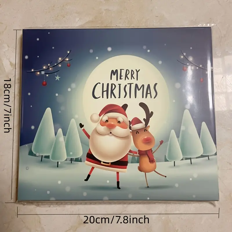 2024 Christmas Advent Calendar for Kids，Christmas Ornaments DIY Creative  Pendant Bracelet Necklace Calendar Kit 24PCS ，Surprise Countdown Calendar  With Christmas Card 