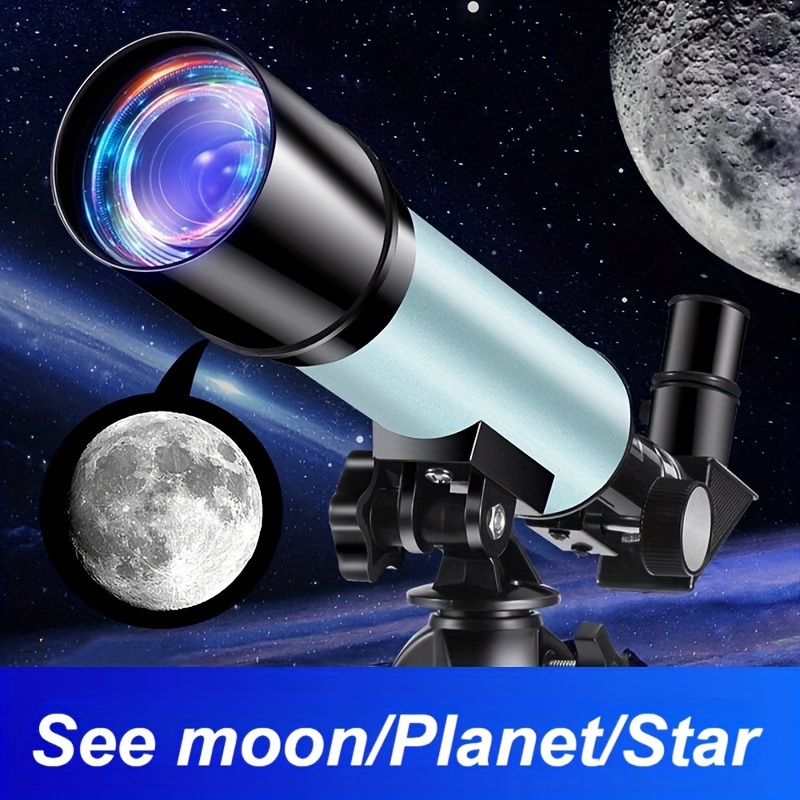  GAXQFEI Telescopios astronómicos de alta potencia con trípode,  espejos de visión para adultos profesionales principiantes en astronomía :  Electrónica