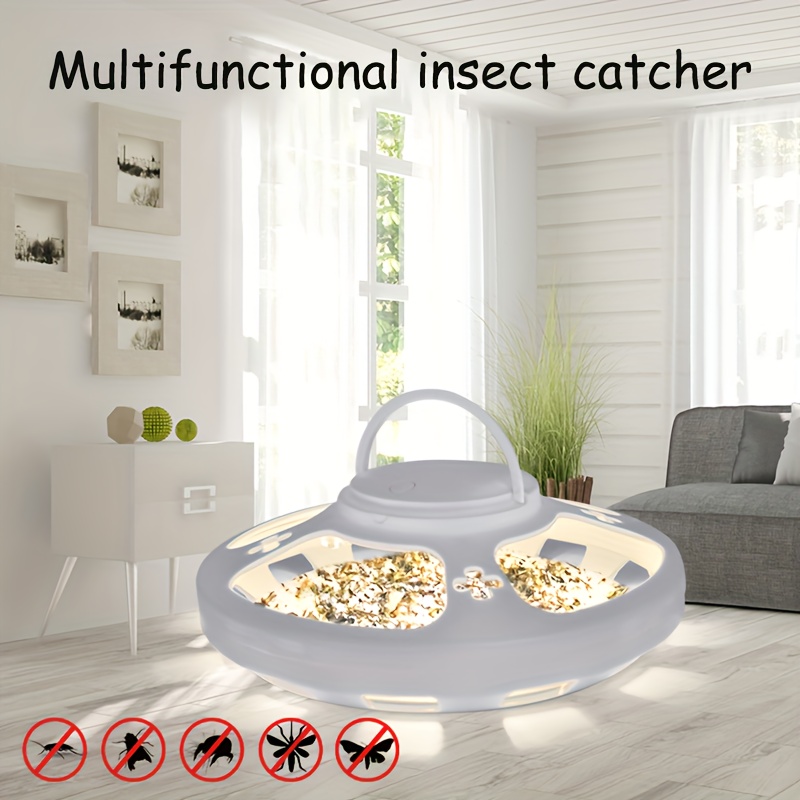 Electric UV Light Catcher Fly Killer Automatic USB Indoor Plug in Fly Trap  Indoor Garden Insect