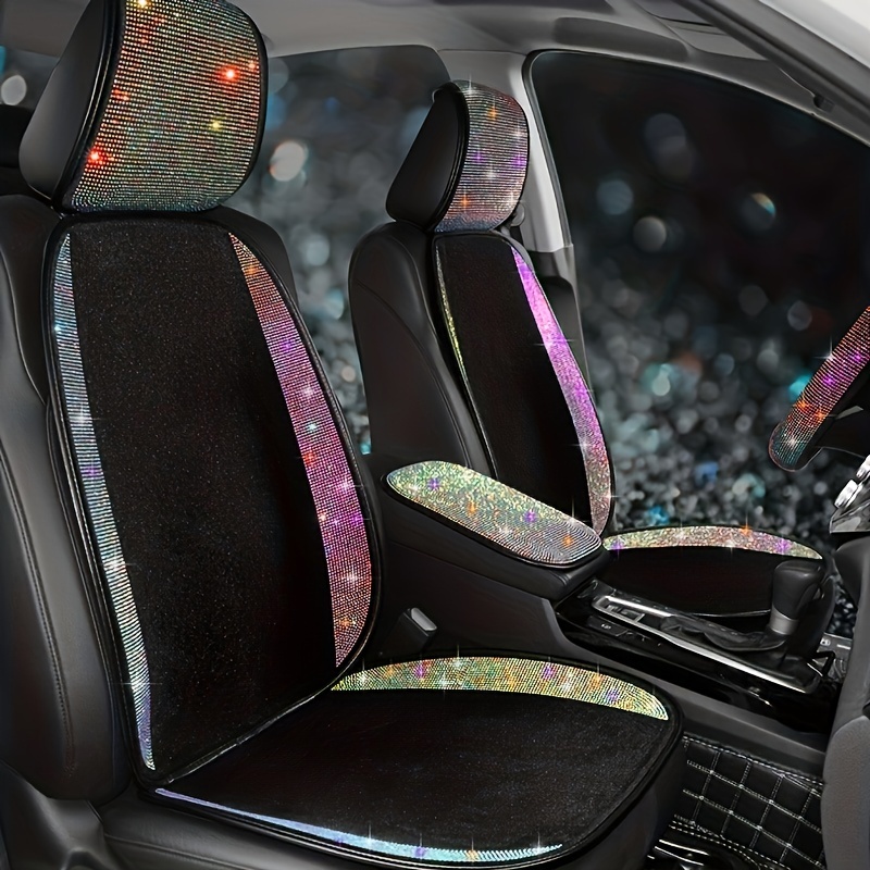 Universal Bling Sparkle Car Seat Cover Seat Cushion Interior Decor  Accessories