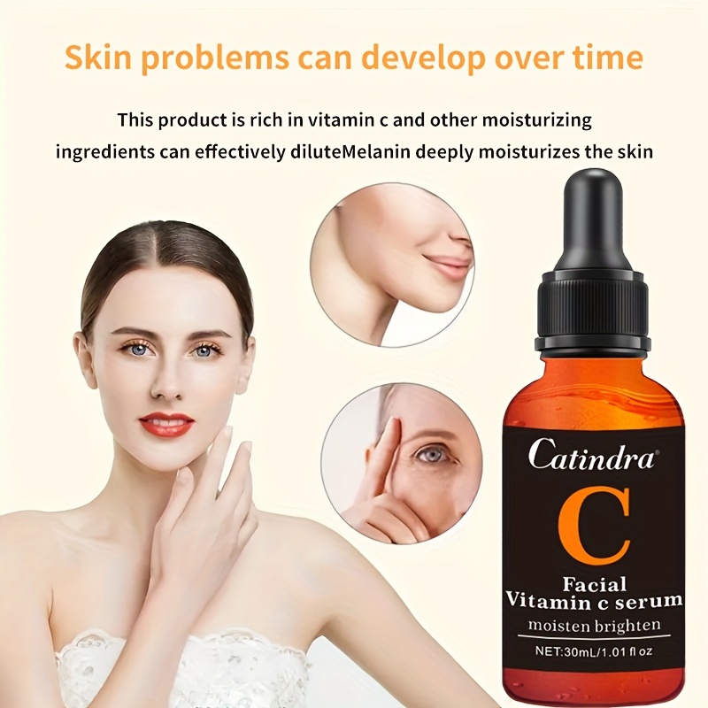 30ml facial   c serum orange oil facial   contains hyaluronic acid for rejuvenating facial care details 4