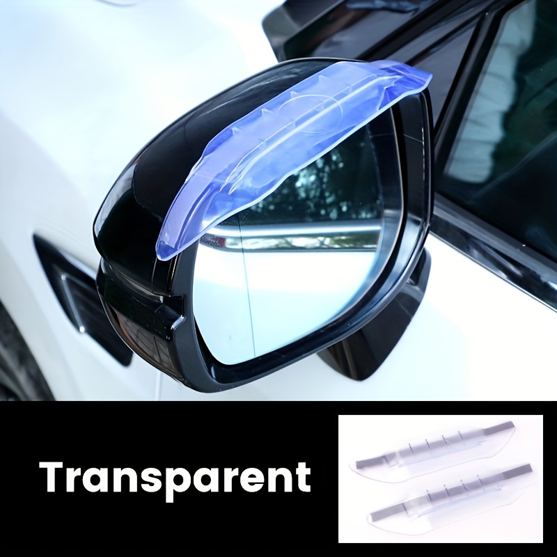 2 Stück Auto-Rückspiegel-Regen-Augenbraue, Auto-Rückspiegel