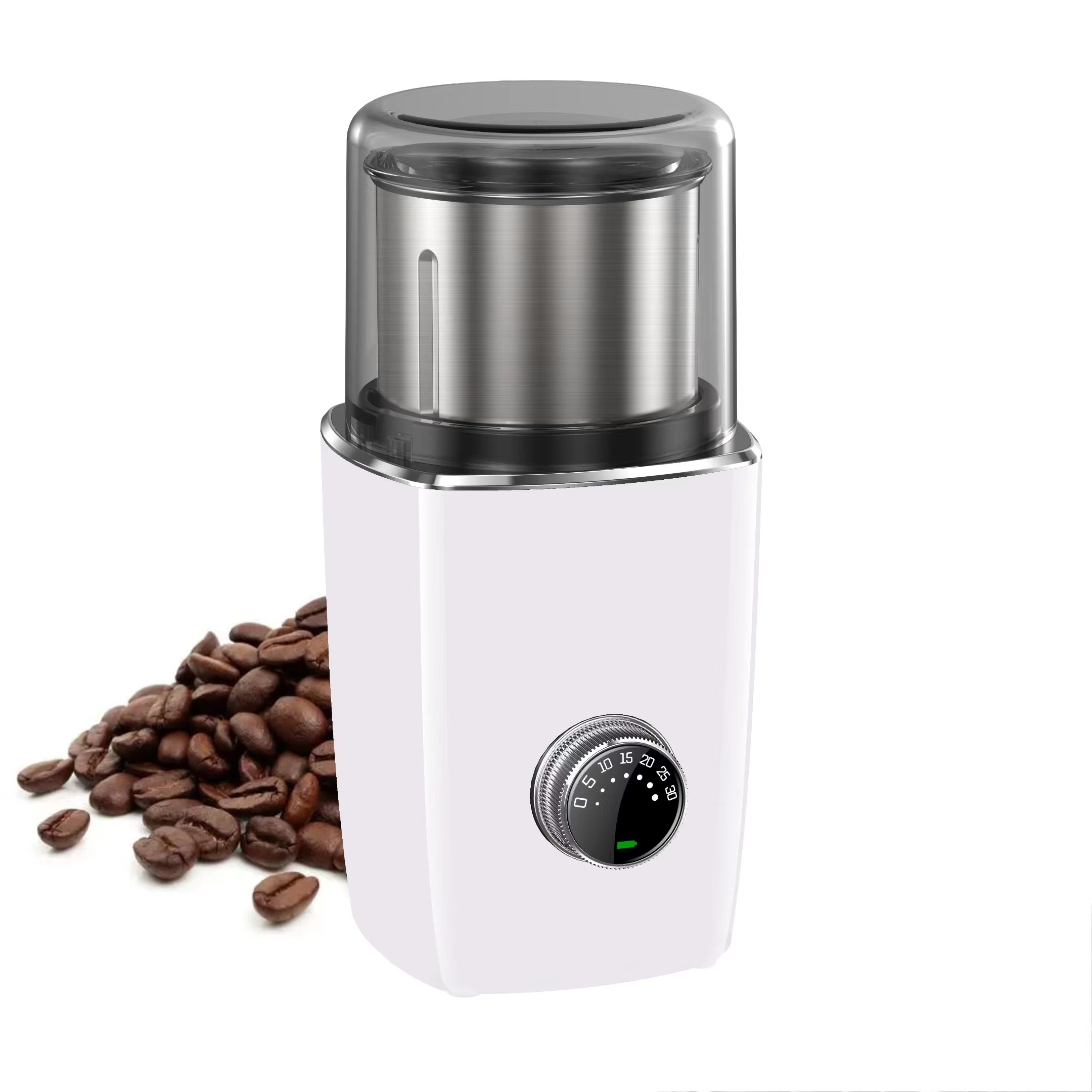 Coffee Grinder Electric Burr Small Cordless Coffee Grinder - Temu