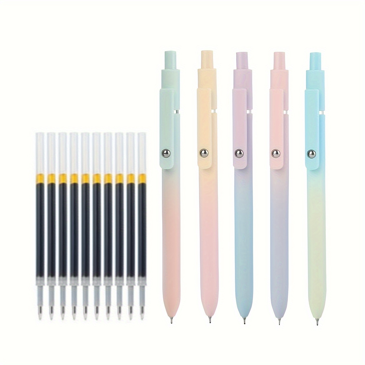 Cute And Stretchable Gel Pens Quick drying Black Ink - Temu