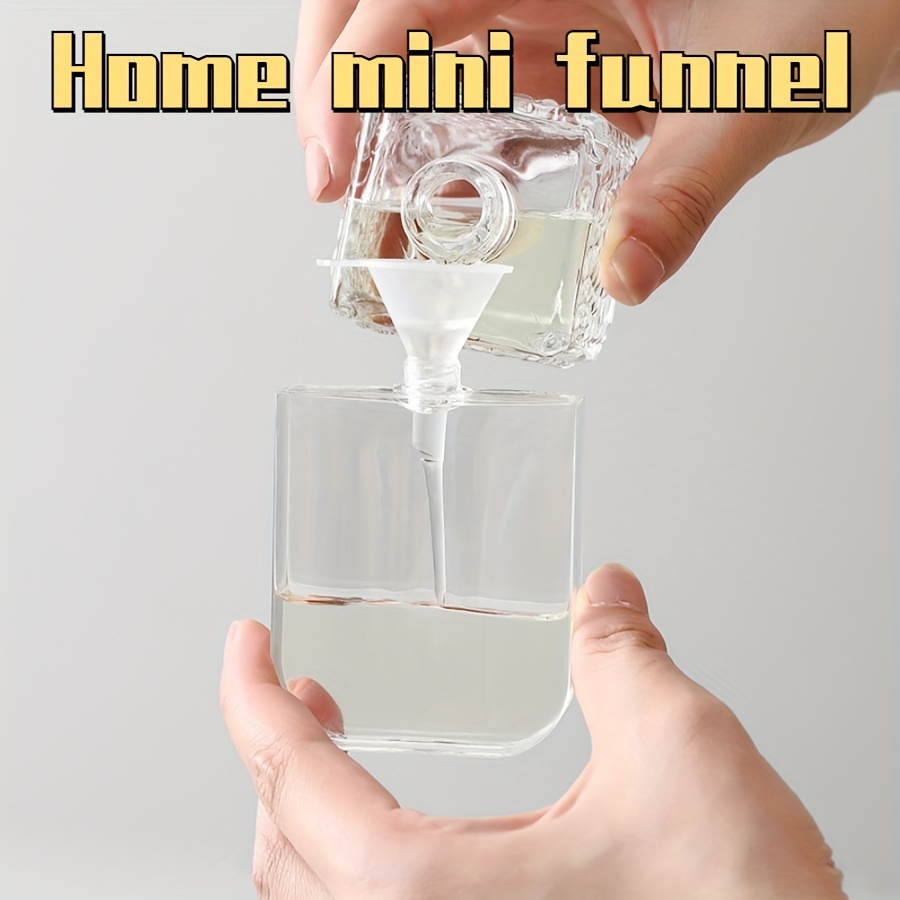 12Pcs Special Small Metal Funnel Funnel Tiny Funnel for Home Women