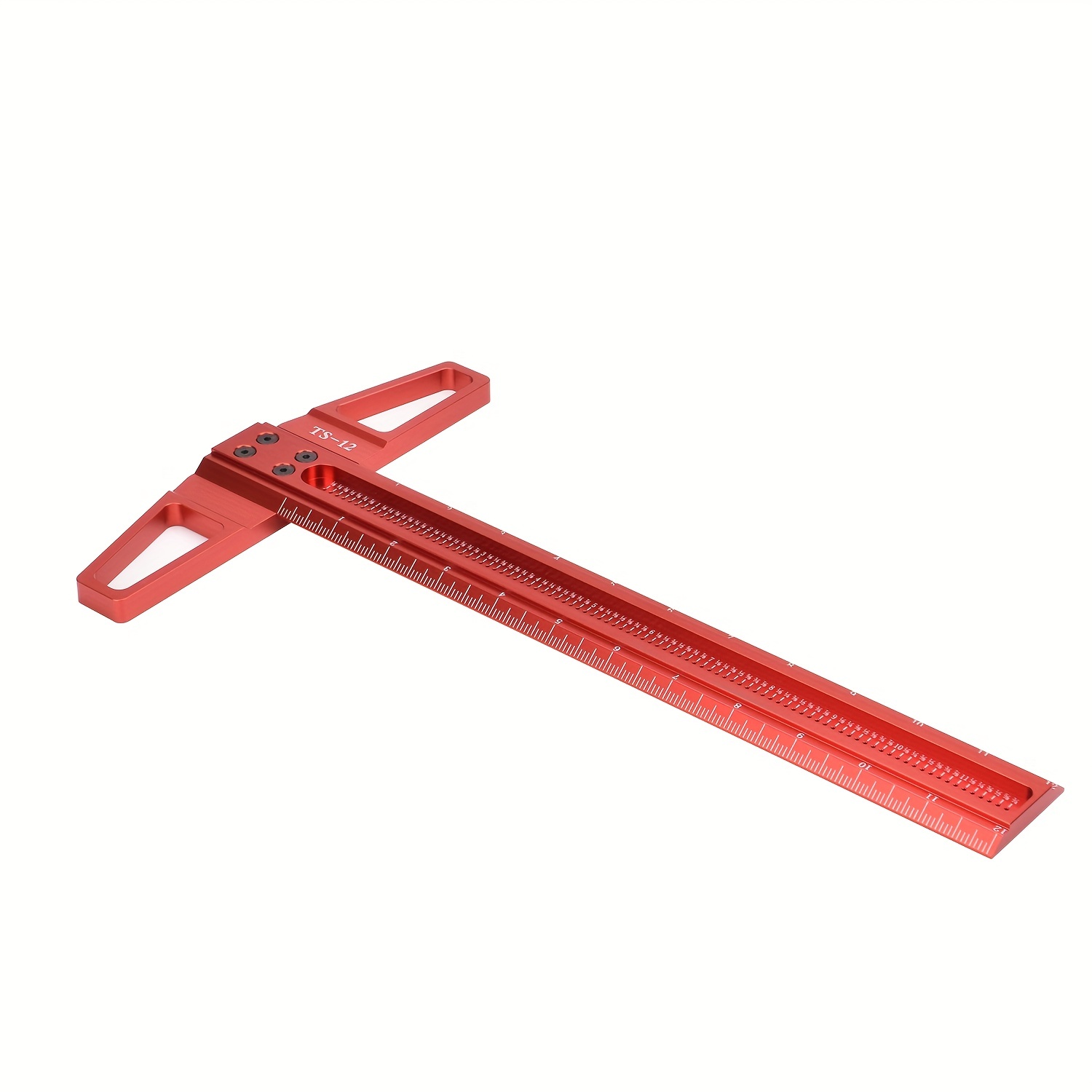 Aluminum Alloy Precision Marking T ruler Woodworking Hole - Temu