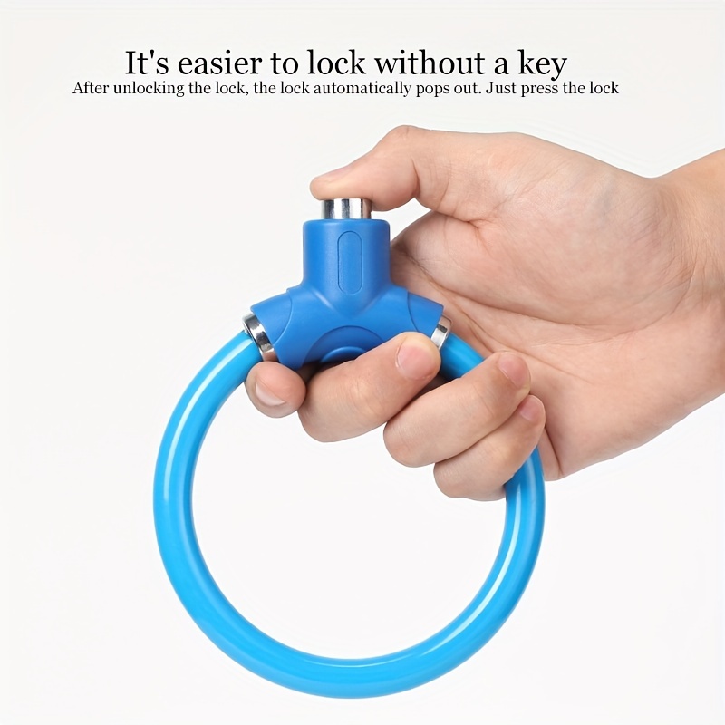 Steel Cable Ring Lock for Mountain Bike Anti-theft