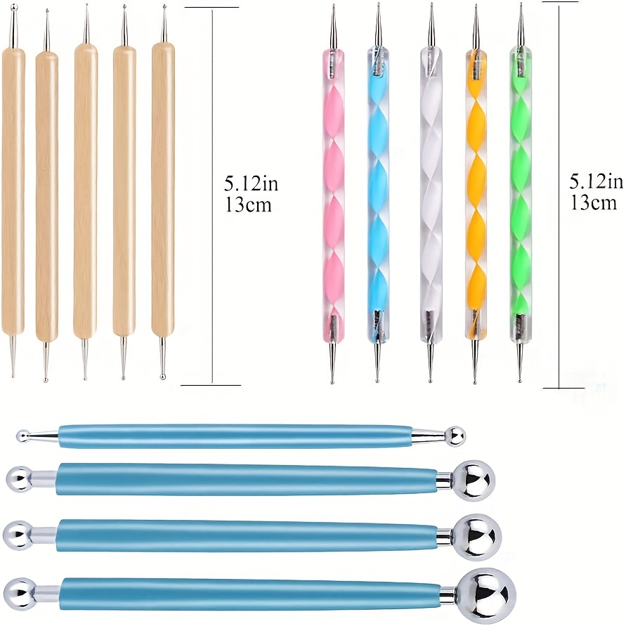 Dotting Tools Pottery Ceramic Modeling Embossing Mandala Art Rock