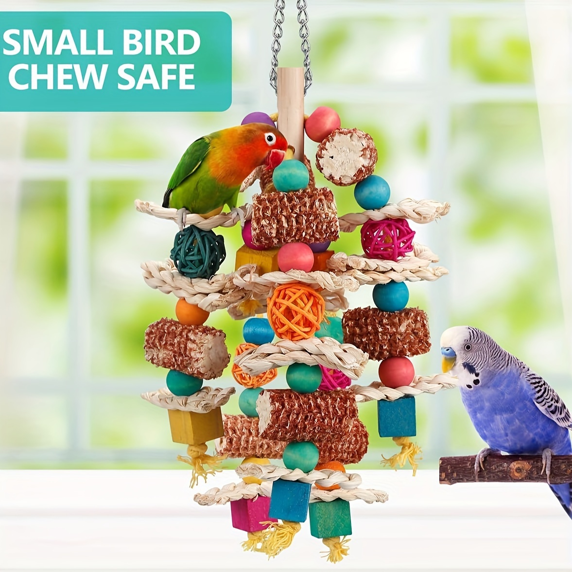 Safe bird outlet toys