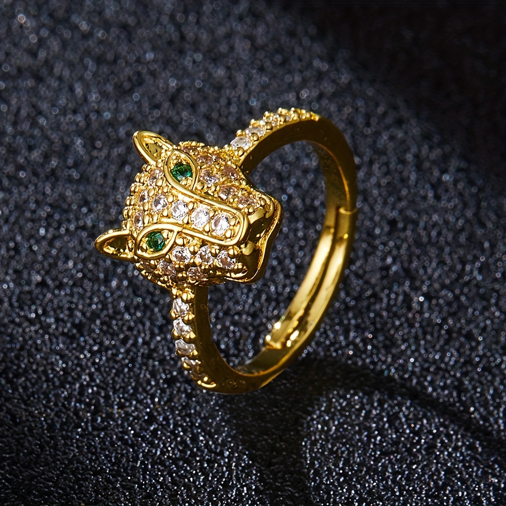 Leopard sale diamond ring