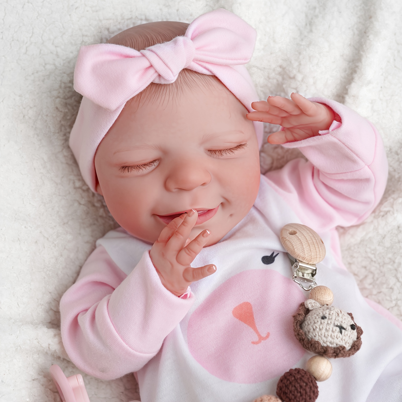 Sleeping Cuddle Therapy Realistic Reborn Baby Doll Cheap That Looks Real  Gift For Little Girl Lifelike Soft Vinyl Realistic Newborn Baby Doll 