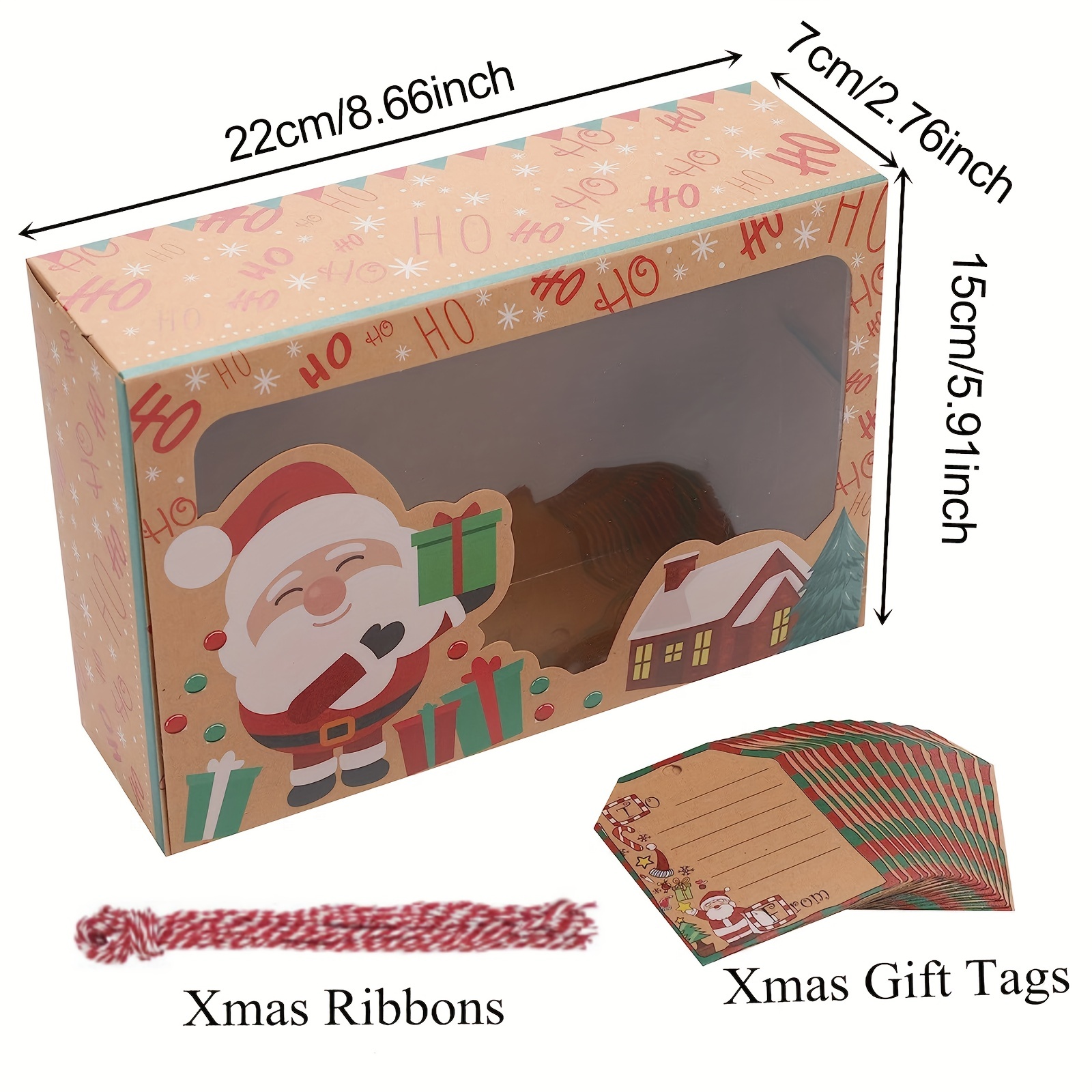 Craft Paper Cookie Packaging : cookie box