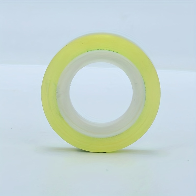 Stationery Tape Width Office Transparent Tape Diy Packaging - Temu
