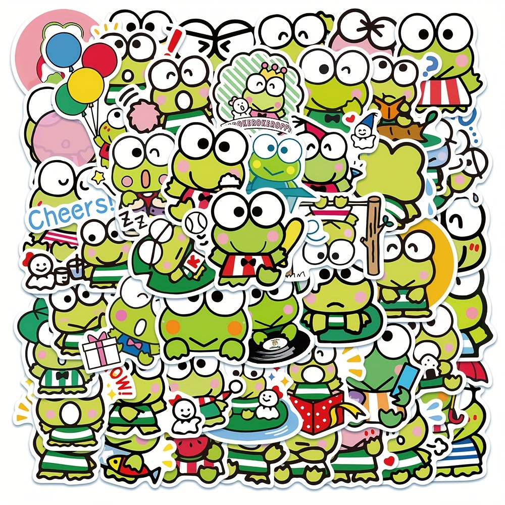 Genki Series Melody Hello Kitty Big eyed Frog - Temu