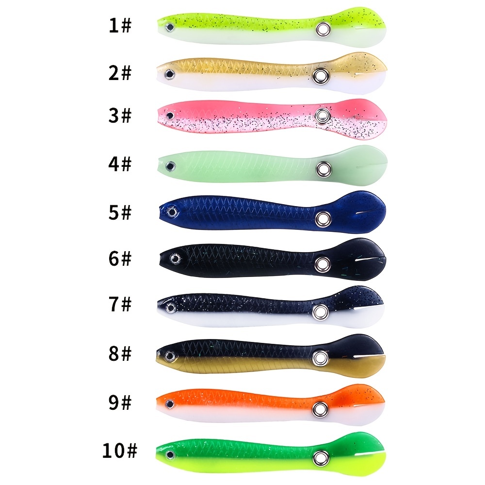 Small Soft Fishing Lures, Artificial Silicone Bait