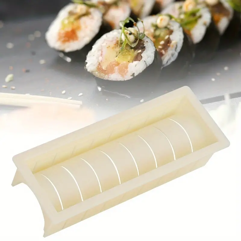 10pcs/Set, Portable Resin Sushi Maker Mold, Sushi Rolling Tool, Sushi  Making Kit, Sushi Maker Tool With Sushi Rice Roll Mold, Fork Spatula, DIY  Home S