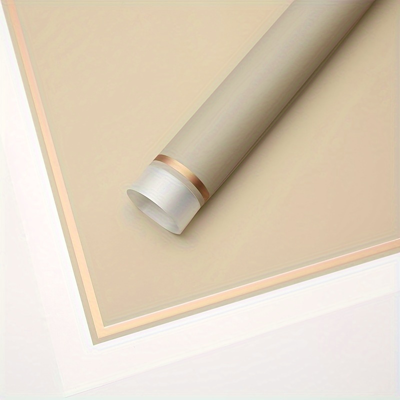 Golden Edge Jelly Film Translucent Mist Paper Waterproof - Temu