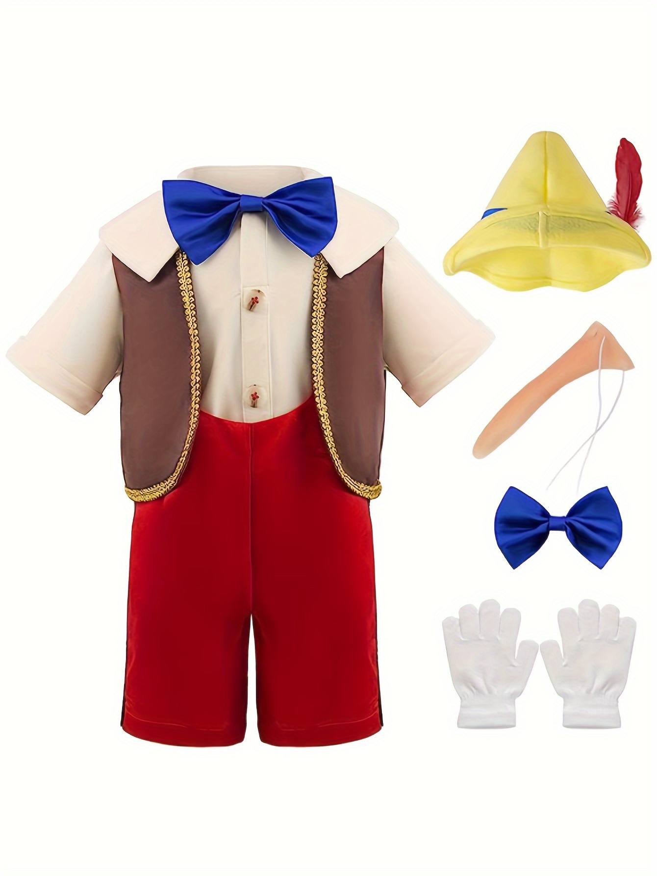 Disney Adult Deluxe Pinocchio Costume