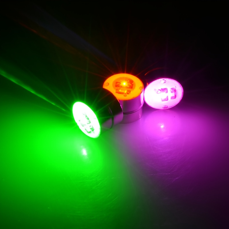 2PCS LED Magnet Earrings Party Colorful Earrings, No Ear Holes