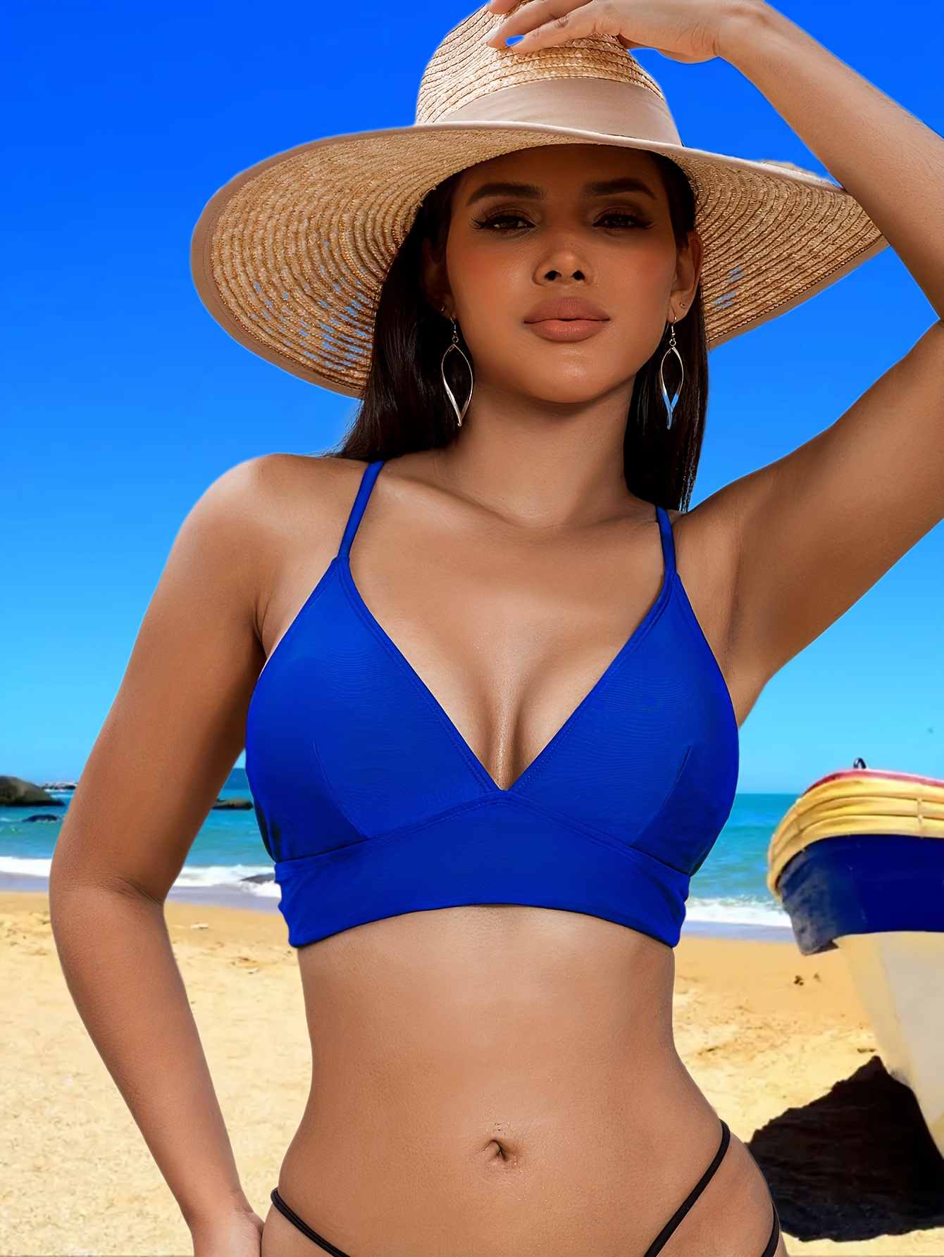 HSMQHJWE Strapless Bathing Suit Top Swim Tops For Women Large Bust Women'S  Oversized Batwing Sleeve Lounge Sets Casual Top Coat And Shorts 3 Piece