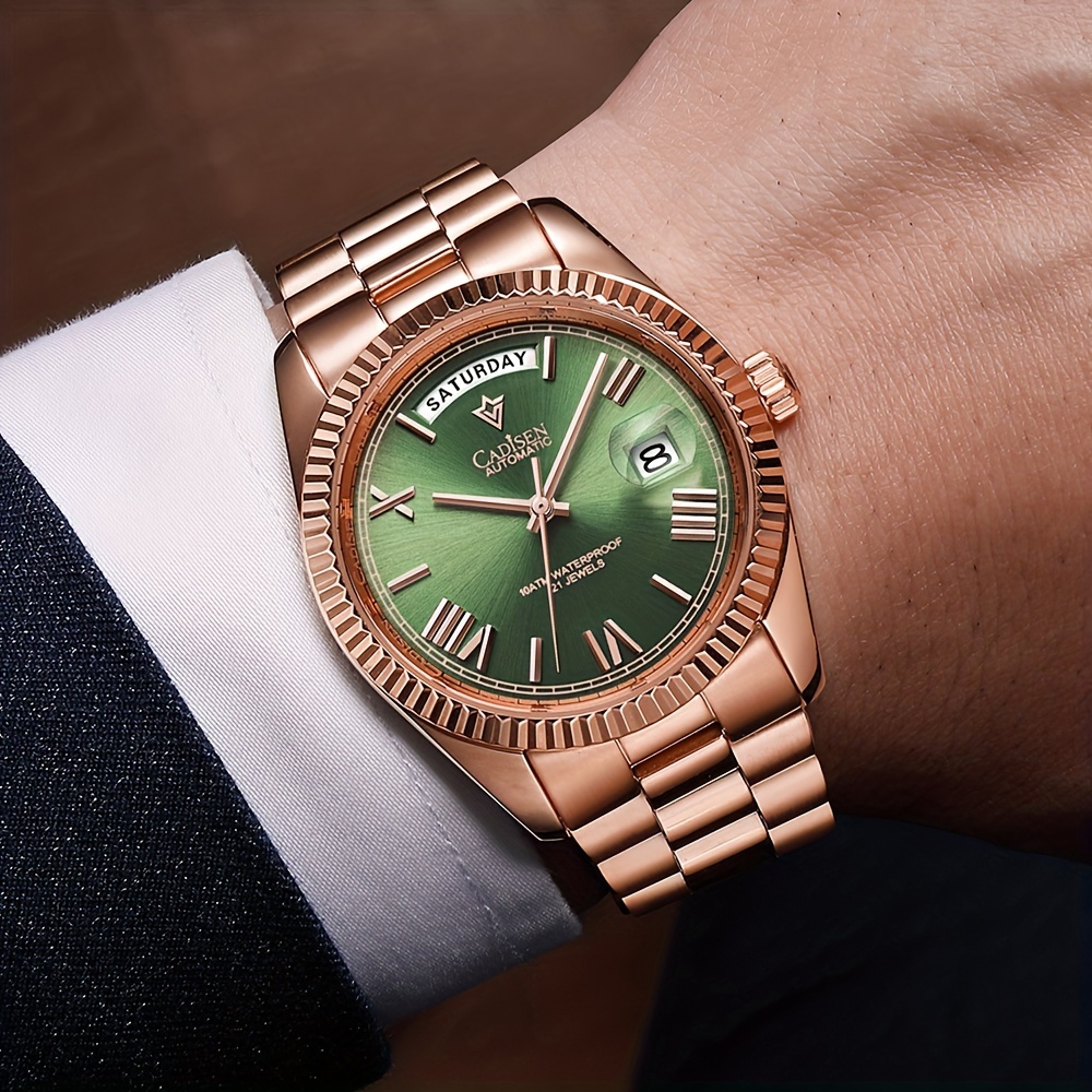 cadisen day date green