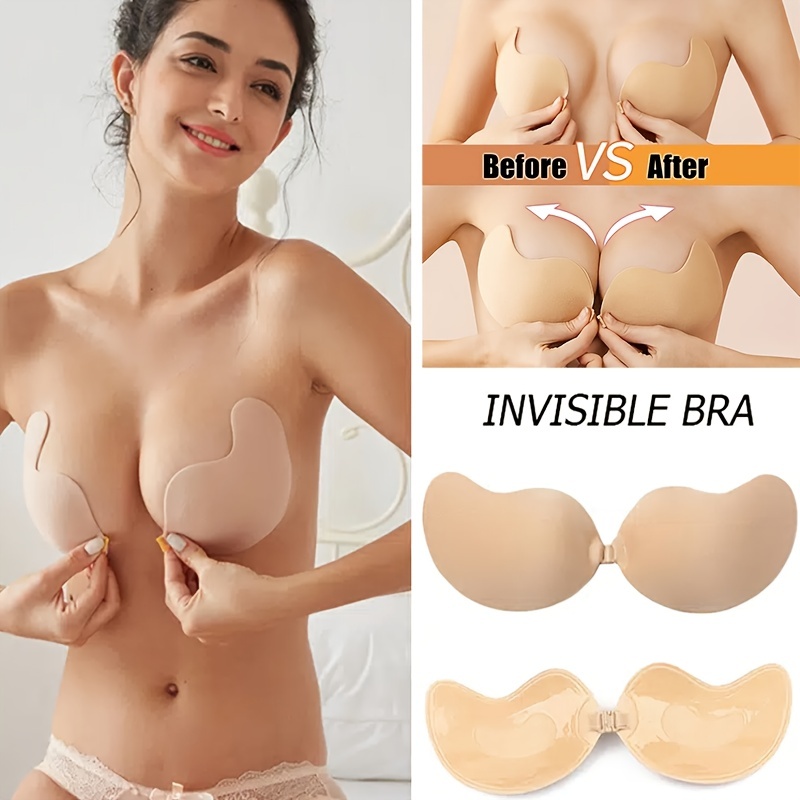 Lace up Silicone Invisible Strapless Chest - Temu Mexico