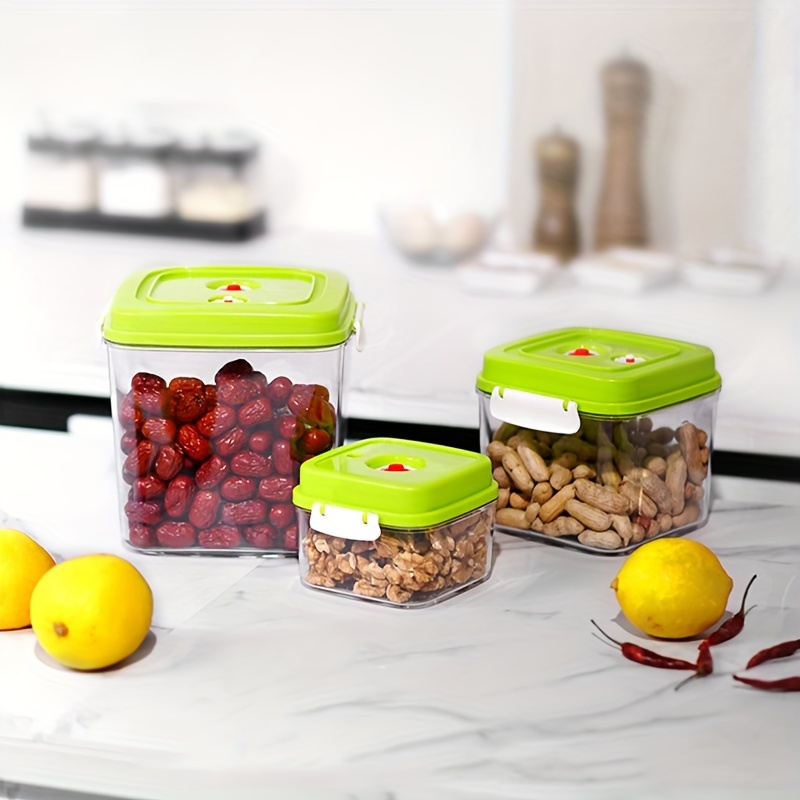 Food Vacuum Storage Box Kitchen Sealer Container with Free Vacuum Pump Home  Office Organizer Fresh-Keeping Sealing Lunch Box