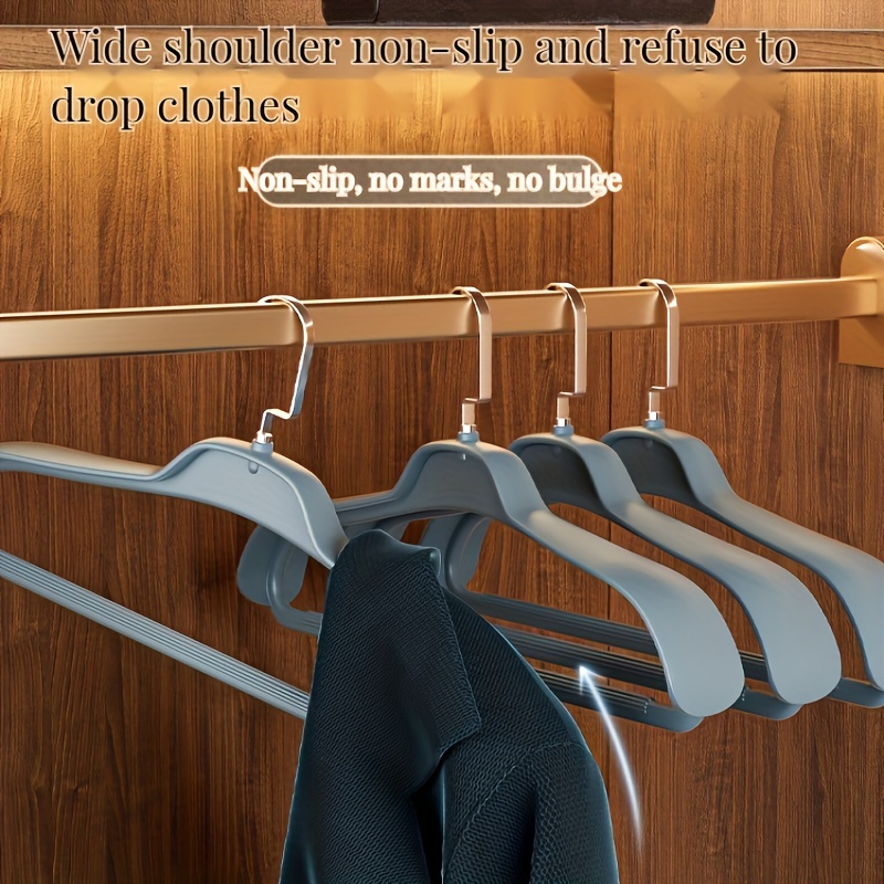 Coat Hanger Home Wear Non slip Non marking Shoulder Corner - Temu
