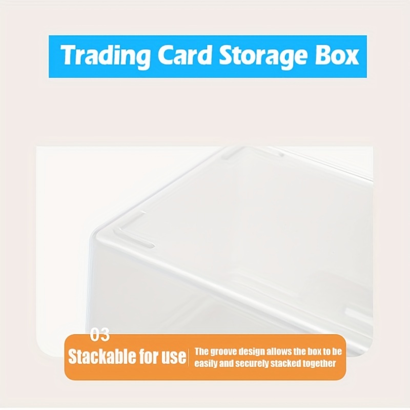 Trading Cards Storage Box - Boîte de rangement pour 1000 cartes,  Stickerpoint