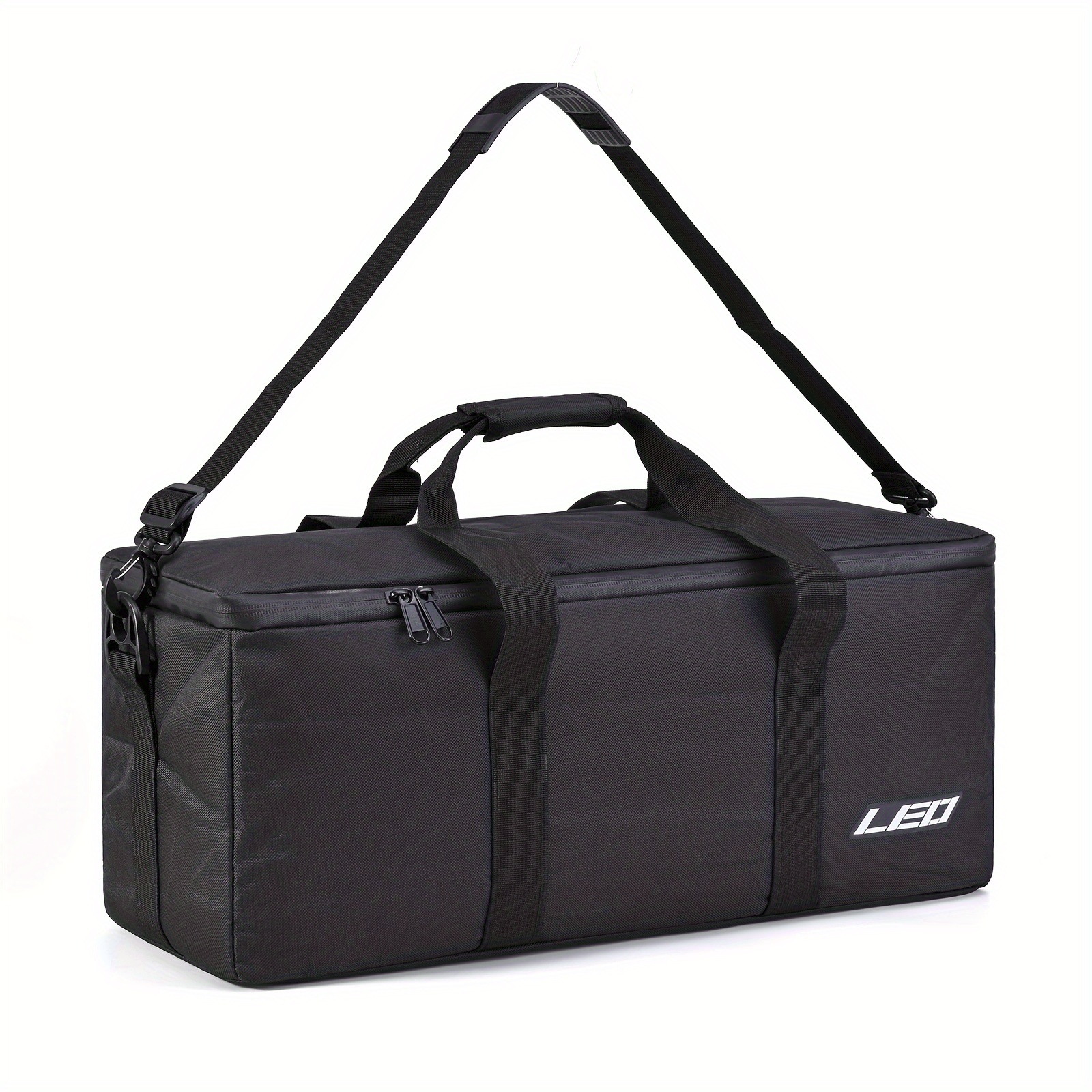 1pc Rectangular Ice Fishing Bag, Portable And Shoulder Bag, Large Capacity  Storage Bag