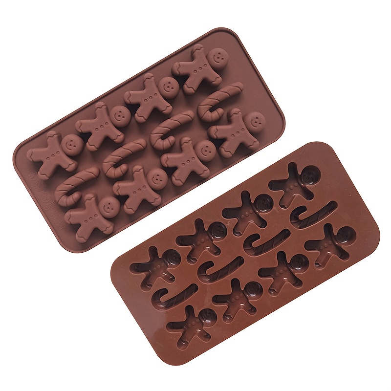 Christmas Silicone Chocolate Moulds Xmas Candy Mold Trays - Temu