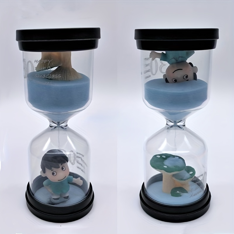 2pcs Couple Hourglass Timer Ornament Creative Gift Craft Home Hourglass