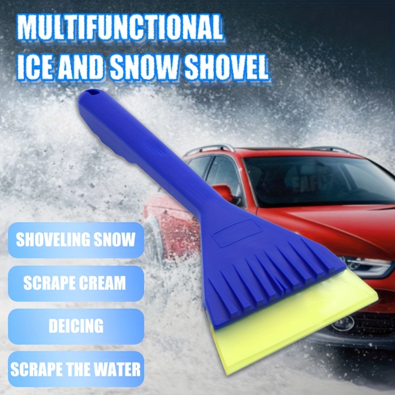 Brise-glace rétractable pour pare-brise, outil pratique de nettoyage de  pelle à neige de voiture, brosse rotative à 360 degrés, accessoires  automobiles - AliExpress