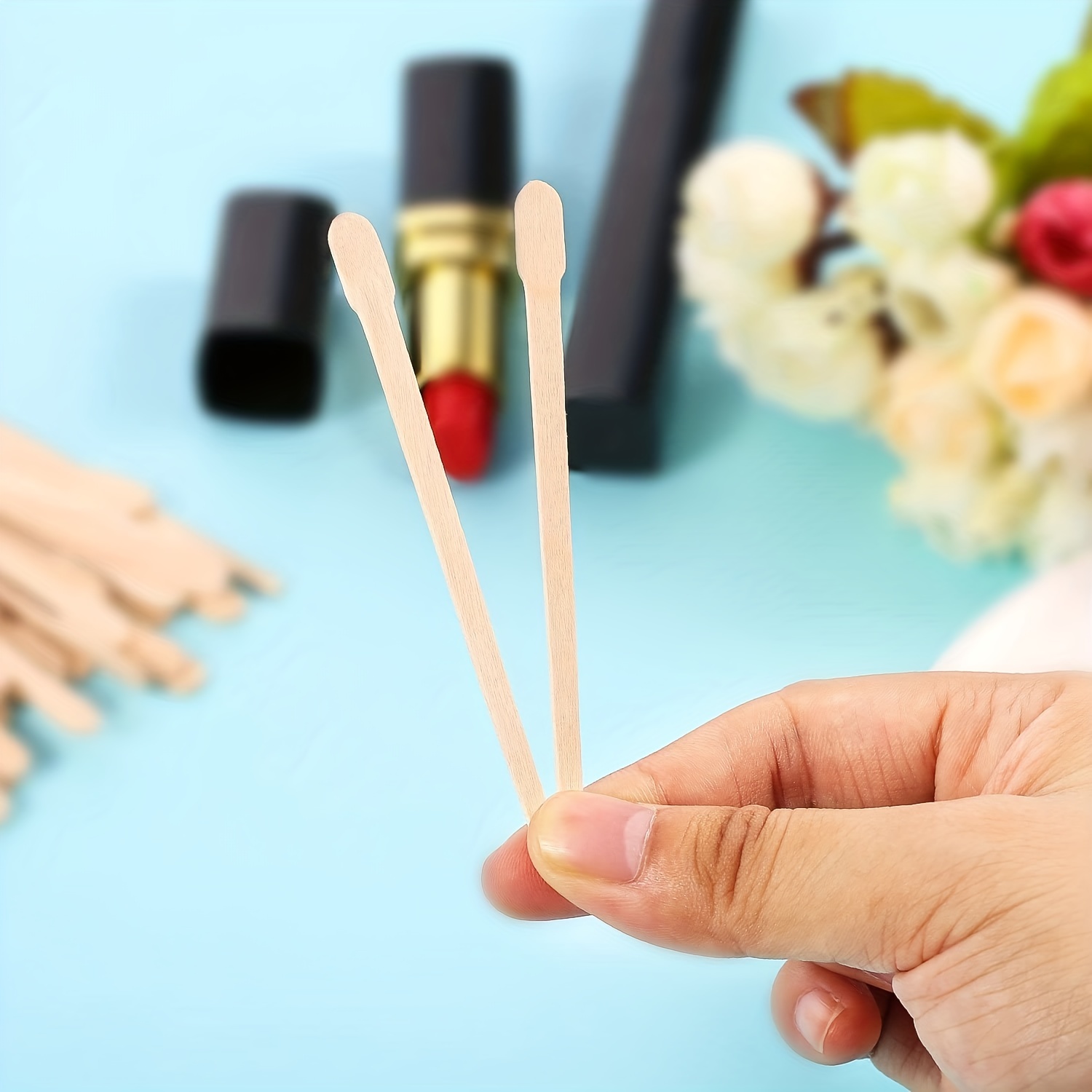 Wooden Wax Sticks Woman Wooden Hair Removal Stick Disposable - Temu