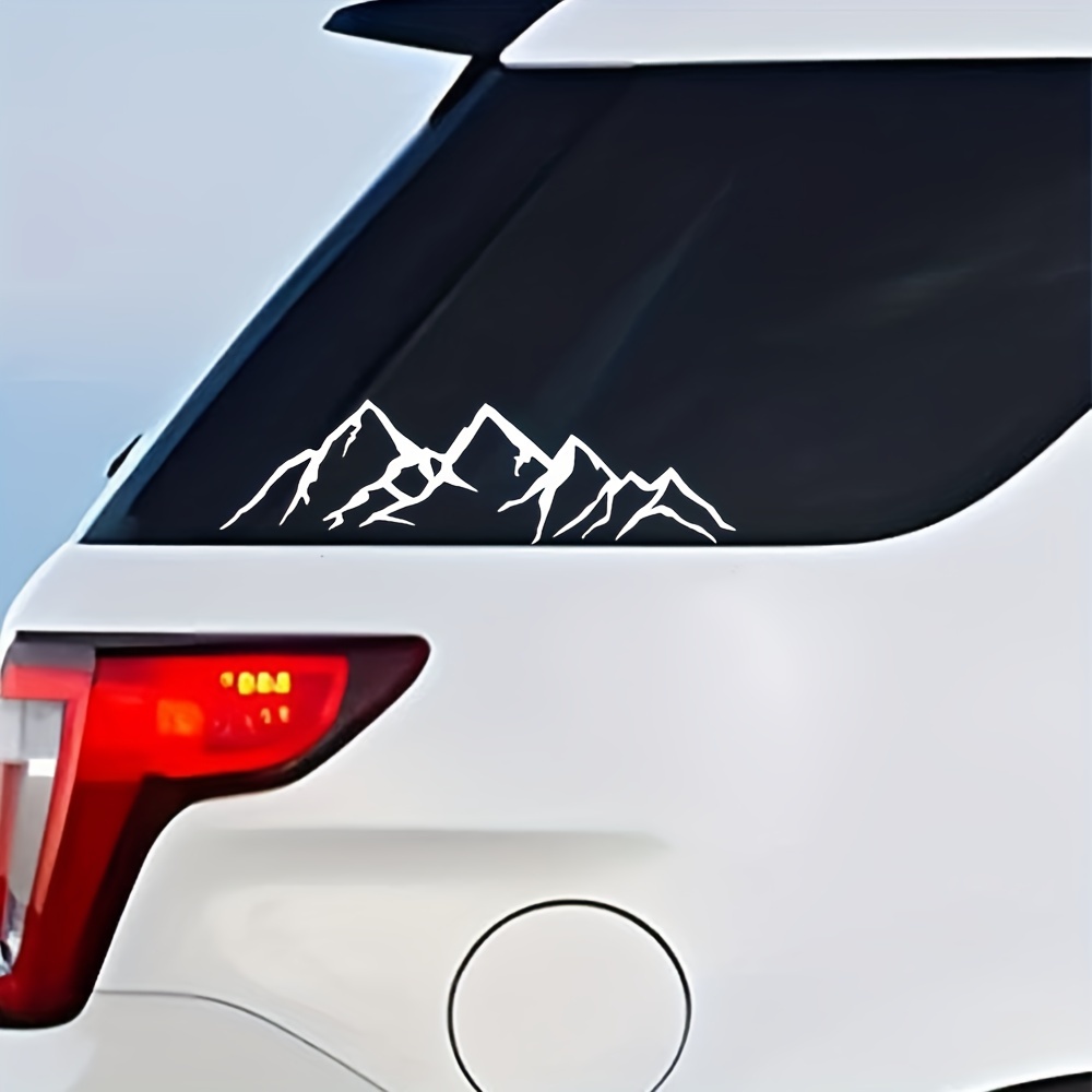 Berg aufkleber Vinyl autoaufkleber Fahrzeugfenstergrafik - Temu