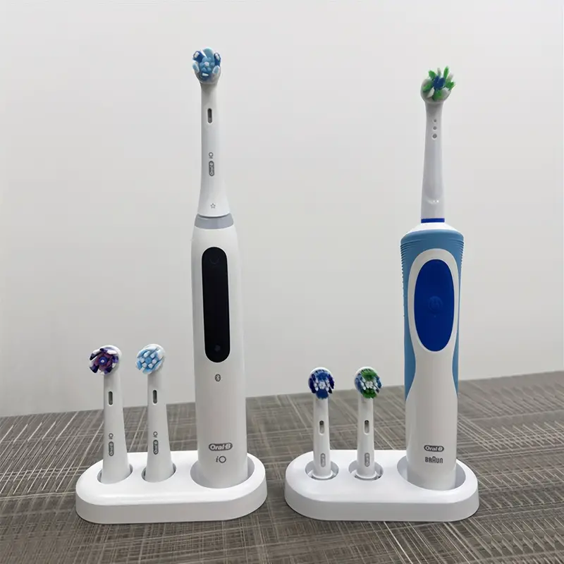 1pc Soporte para cepillo de dientes eléctrico, estante de almacenamiento de  cabezales de cepillo de dientes eléctrico, soporte independiente para cepi