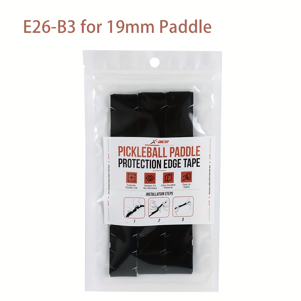 Padel Frame Protector Transparent Paddle Sticker/Rough Finish for better  Protection 35 x 370 mm- Multigranulated padel protective tape - Silicone