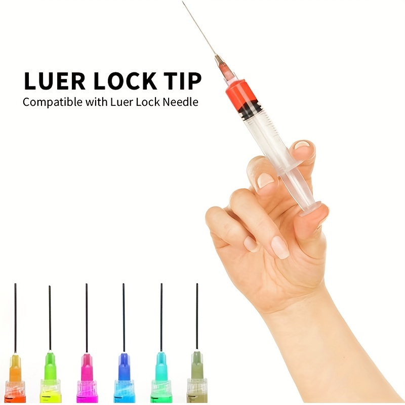 Syringe Kit 14ga 20ga Luer Lock Dispensing Needles Perfect - Temu