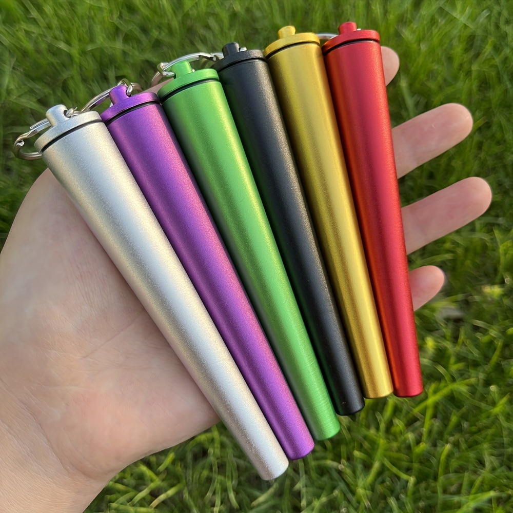 ALUMINUM DOOB TUBE AIRTIGHT SMELL PROOF WATER PROOF JOINT CASE