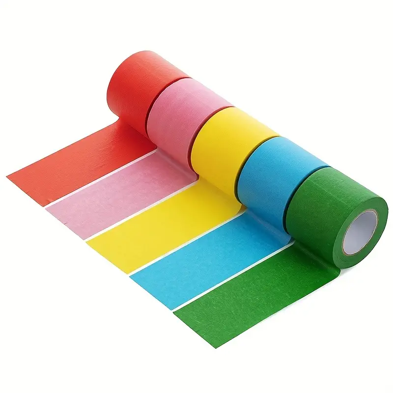 Colorful Masking Tape /22 Yards Per Roll Wide Colorful - Temu