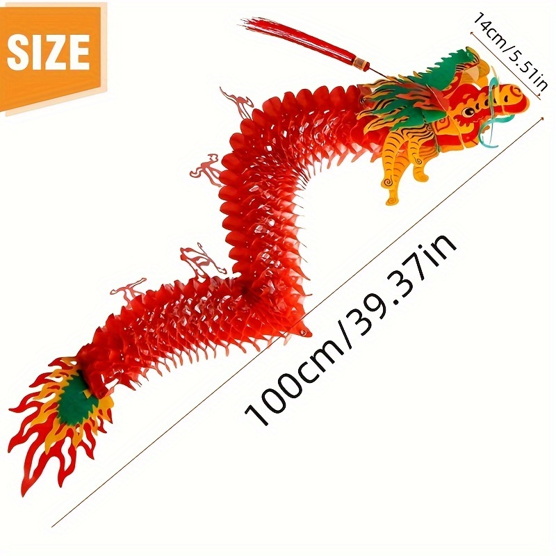 Hying 21 PCS Chinese New Year Banners Spring Festival Hanging Decorations  2024 Happy New Year Banner Garland Chinese Knot Hanging Bunting Ornaments