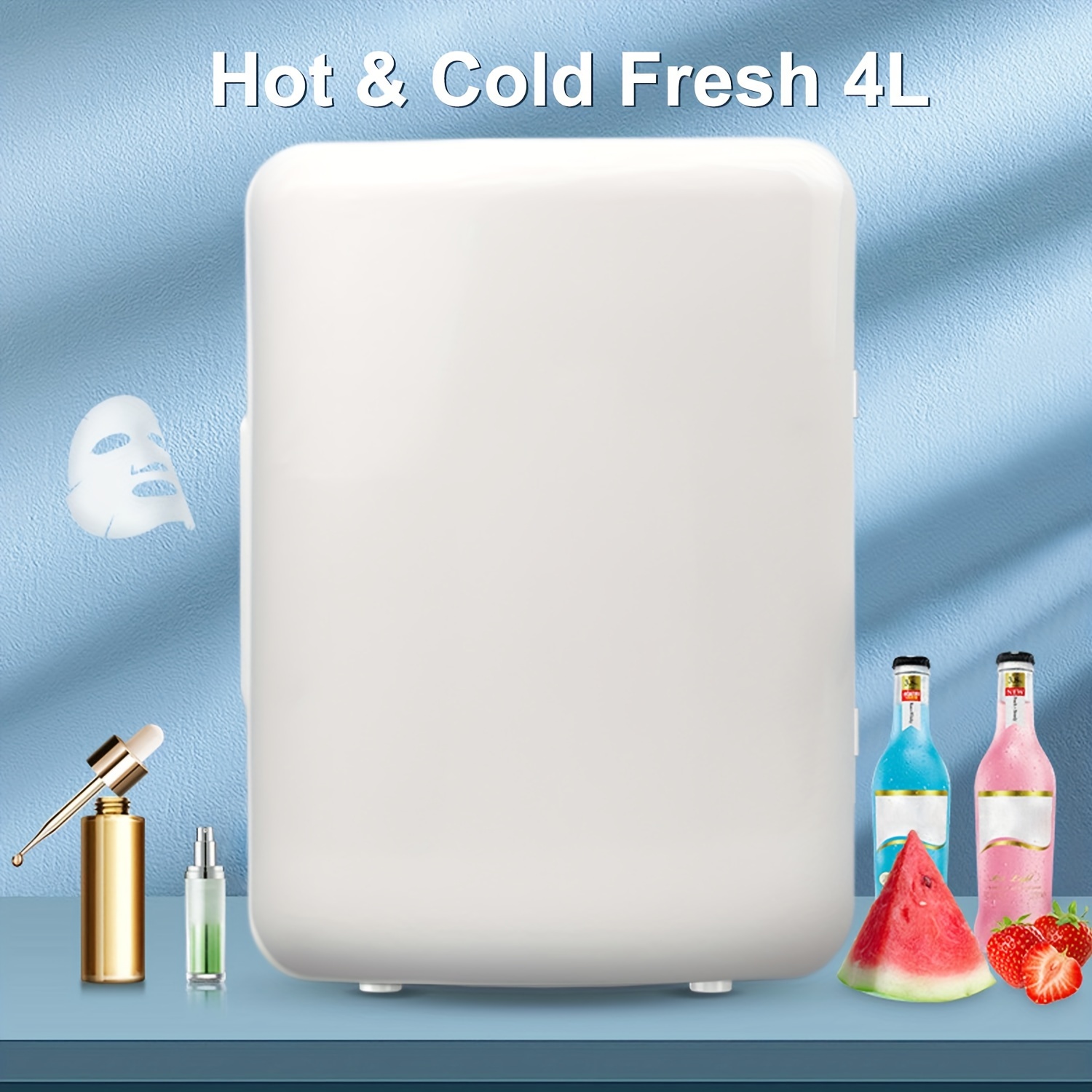 Mini Fridge 4 Liter/6 Portable Cooler Warmer Personal - Temu Belgium