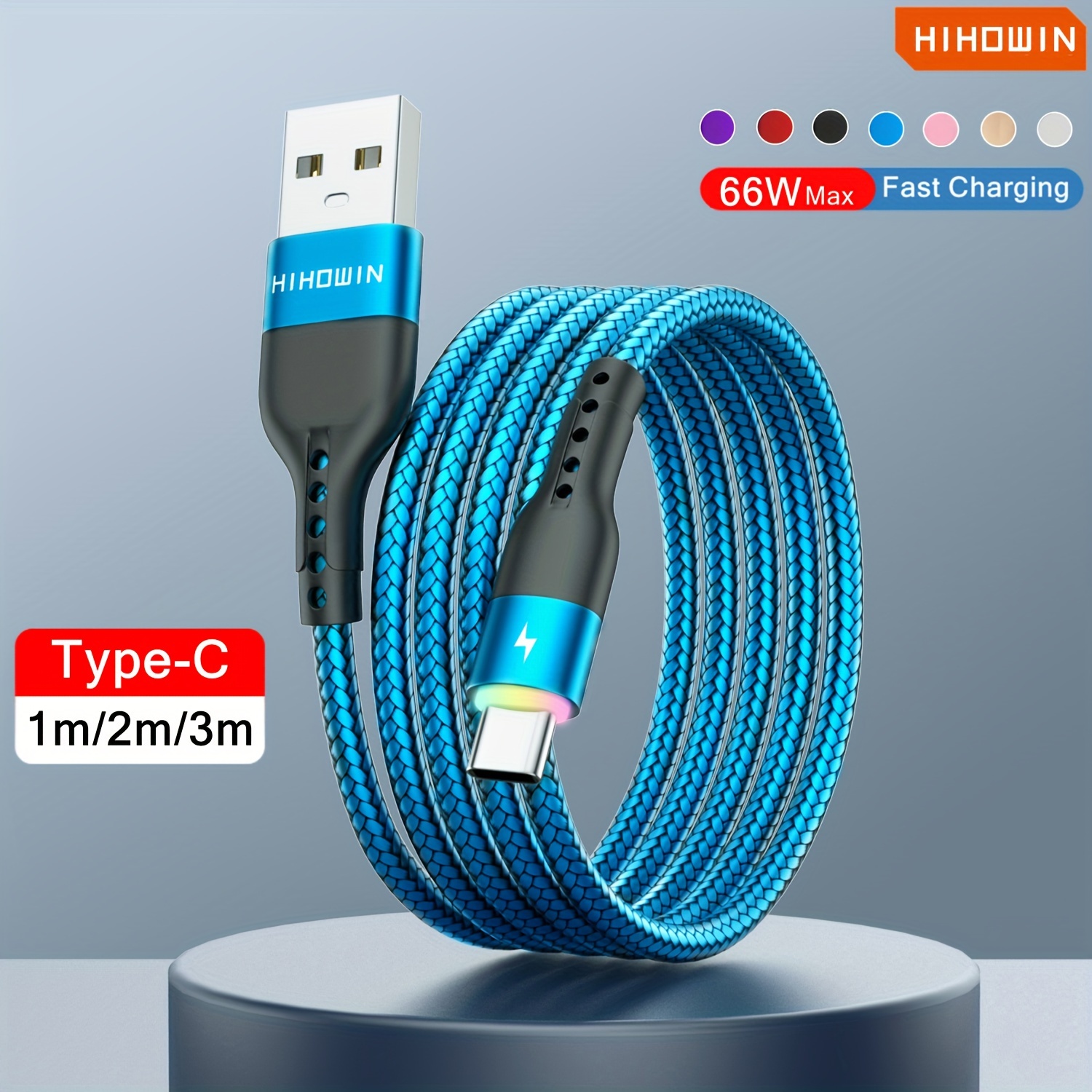 Cable Usb Tipo C Premium Durabilidad Y Carga Rápida