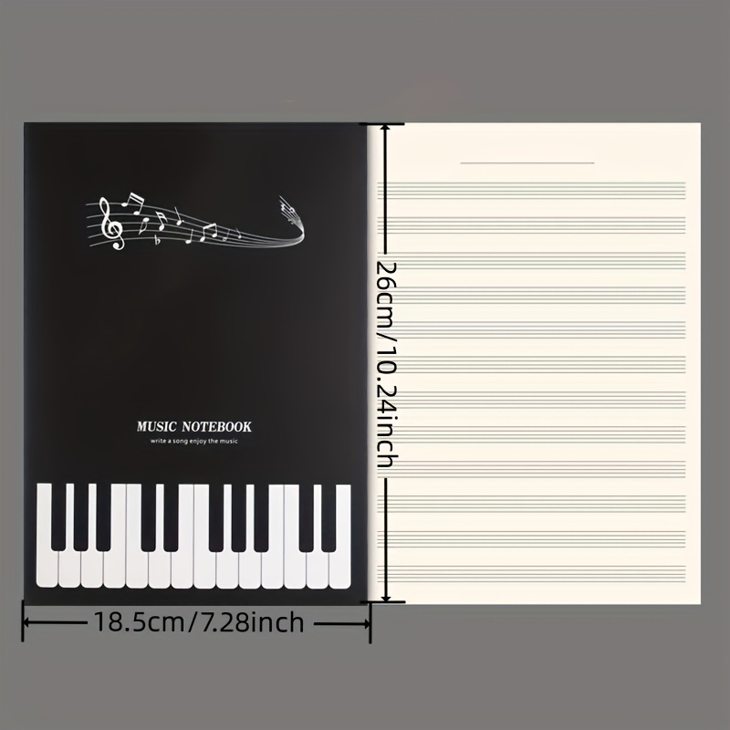 Premium Piano Musical Instrument Music Sheet Clip-a4 Size, Trifold Design,  Can Expand Six Pages Capacity, Durable And Lightweight, Perfect For  Musicians And Performers To Practice Playing Use - Temu