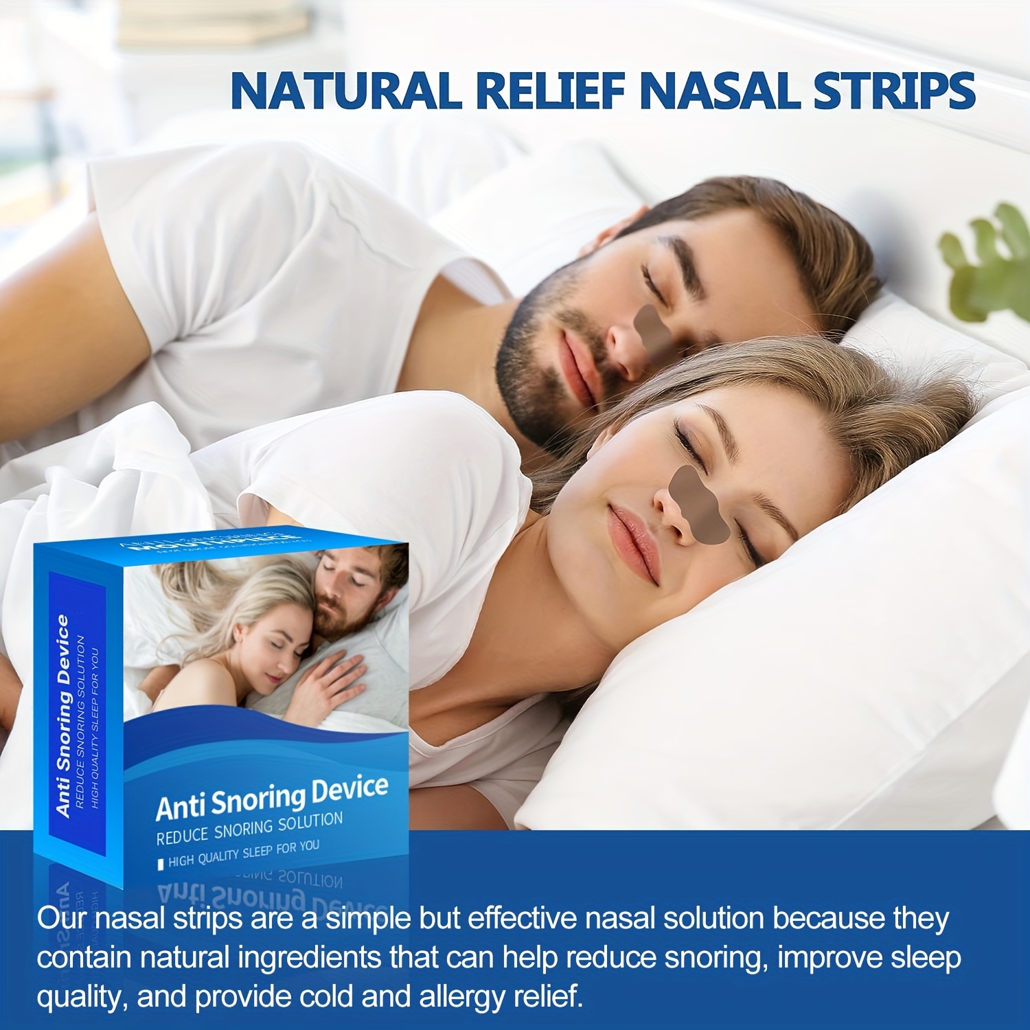 Breathe Right | Extra Strength | Tan Nasal Strips | Help Stop Snoring |  Drug-Free Solution & Instant Nasal Congestion Relief Caused by Colds 